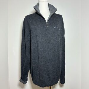 100% Cashmere Manrico AMG Half Zip Sweater